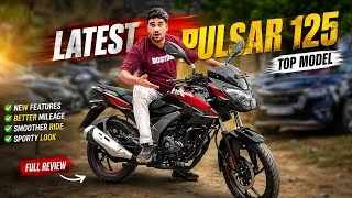 Thumbnail: Latest Model Launch New Pulsar 125 Split Seat Top Model All New Changes Features & On Road Price !