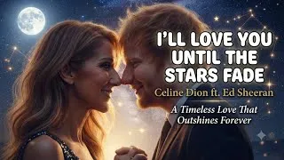 Thumbnail: Celine Dion ft Ed Sheeran - I'll Love You Until The Stars Fades (Official Fan-Made Music) Love Song 