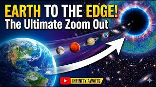 Thumbnail: Zooming Out From Earth to the Edge of the Universe #astronomy #spacefacts #milkyway #science #shorts