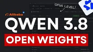 Thumbnail: Qwen 3.8 And GLM 5.3 Just Embarrassed The Closed Labs!