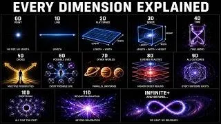 Thumbnail: Every DIMENSION Explained in 1 Hour (From 0D to Infinite Dimensions) | FULL DOCUMENTARY