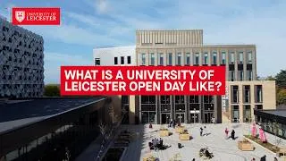 Thumbnail: Student tips for your University of Leicester Open Day