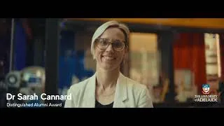 Thumbnail: 2025 Distinguished Alumni Award - Dr Sarah Cannard