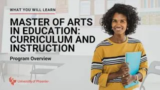 Thumbnail: Master of Arts in Education Curriculum and Instruction
