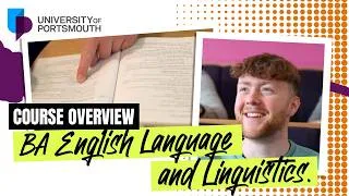 Thumbnail: BA English Language and Linguistics | University of Portsmouth