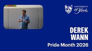Thumbnail: Pride Progress Flag Raising 2026 - Speech from Derek Wann