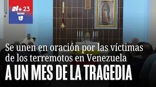 Thumbnail: "Es muy doloroso": Comunidad en Doral se une oración por las víctimas de los terremotos en Venezuela