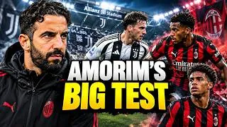 Thumbnail: JUVENTUS vs AC MILAN: Amorim’s BIGGEST Test! Moreira Debut & Scudetto Warning