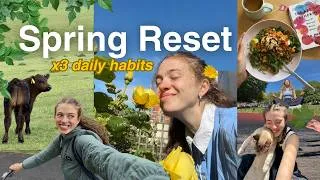 Thumbnail: 7-Day Spring Reset Vlog: teaching, meditating and writing!