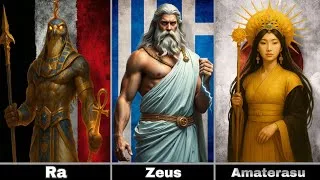 Thumbnail: 🔥 ✨ "Ancient Gods Around the World | Legends That Shaped Humanity" ✨