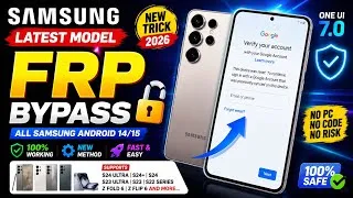 Thumbnail: Samsung FRP BYPASS without service centre | Google Account Bypass on Samsung Mobile