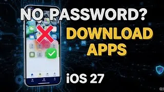 Thumbnail: How to Install Apps Without Apple ID Password / Download App from App Store Without Password iOS 27