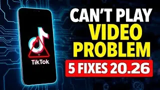 Thumbnail: How To Fix TikTok Can't Play Video Problem TikTok Videos Not Playing Problem Solved!