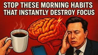 Thumbnail: Stop these morning habits that instantly destroy focus.