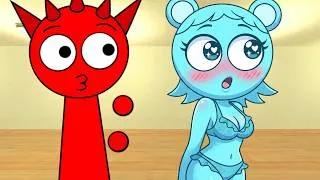 Thumbnail: Raddy Found Sky 😳 But Something Was Wrong… | Sprunki | Garry’s Mod