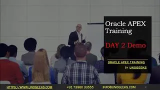 Thumbnail: APEX Training | Oracle APEX Workspace, Hosted Workspace & Administration Overview | Day 2 Demo