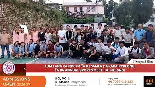 Thumbnail: LUM LANG KA NDCYM ÏA KI SAMLA DA KABA PYNLONG ÏA KA ANNUAL SPORTS MEET  BA SHI SNGI
