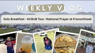 Thumbnail: Trip to Cape Town for Purpose | National Prayer at Franschhoek | Dinner date #vlog #NationalPrayer