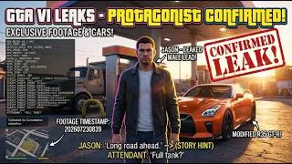 Thumbnail: 🔥 MEGA GTA VI LEAK! 😱 Meet JASON 🧑🏽 Working Gas Stations ⛽ & Custom GTRs! 🚘