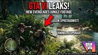 Thumbnail: Massive GTA 6 Gameplay Leak: Jason in the Everglades, Advanced Animal AI & New Map Details!