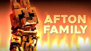 Thumbnail: "Afton Family" REMIX | FNAF Animated Music Video SHORT (Song by APAngryPiggy)
