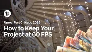 Thumbnail: How to Start Your Project at 60 FPS and Keep It There | Unreal Fest Chicago 2026