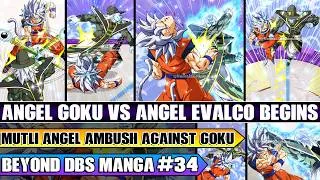 Thumbnail: Beyond Dragon Ball Super Angel Goku Vs Angel Evalco Begins! Multi Angel Ambush Against Goku