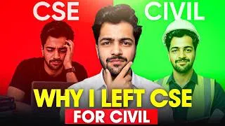 Thumbnail: Why I chose CIVIL Over CSE? | College vs Branch | JoSAA Counselling