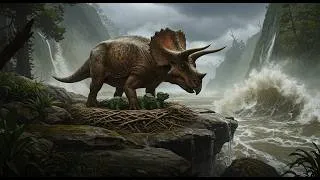 Thumbnail: Mother Triceratops Saves Hatchlings From Epic Flood!