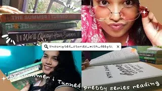 Thumbnail: the summer i turned pretty series reading vlog{spoiler free reading}| unscripted_stories_with_deepti