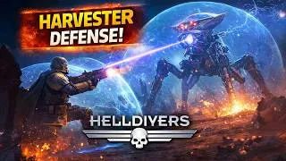 Thumbnail: Tripod Harvester Laser Defense Gone Wrong - Helldivers 2
