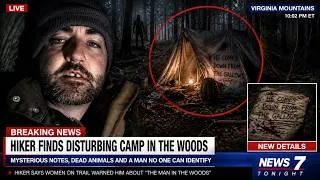 Thumbnail: He Found Disturbing Messages in the Woods… Then Someone Appeared at His Tent