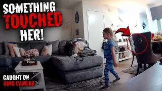 Thumbnail: SOMETHING TOUCHED HER… But Nobody Was There 😨 | Ring Camera