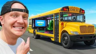 Thumbnail: I Tried Gaming in a School Bus!