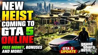 Thumbnail: *THIS WEEK* NEW HEIST COMING TO GTA 5 ONLINE | FREE MONEY, BONUSES AND MORE! GTA 5 Update