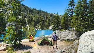 Thumbnail: Fishing in a Wilderness PARADISE! 5 Nights Camping ALONE (I Explored an ISLAND with a Raft!)