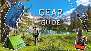 Thumbnail: A Beginner's Guide to Fishing and Camping the Backcountry (The GEAR You NEED!)