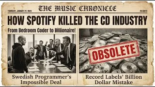 Thumbnail: How Spotify Destroyed the 20 Billion Dollar CD Industry With a 12 Minute Demo