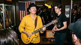 Thumbnail: Young Gitarist Told Carlos Santana “Who Are You, OLD MAN” - Then He Played One Note