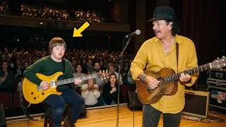 Thumbnail: A Down Syndrome Boy Played 'Samba Pa Ti' on a $40 Guitar — Then Carlos Santana Discovered Something