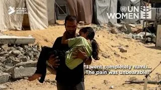 Thumbnail: 13-year-old Mona lost her leg and her family in an airstrike | Voices of Gaza