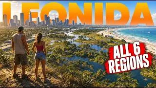 Thumbnail: Every GTA 6 Region Explained: Vice City, the Keys, Grassrivers and Beyond