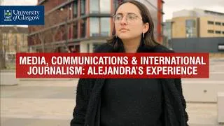 Thumbnail: Media, Communications & International Journalism MSc | Alejandra's experience