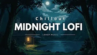 Thumbnail: Midnight Lofi Beats 🌌 Chill Hip Hop for Sleep, Study & Focus.