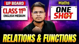Thumbnail: Relations & Functions One Shot | Class 11 | Maths | UP Board 
