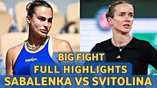 Thumbnail: Aryna Sabalenka vs Elina Svitolina Stunning Fight Tennis Highlights - Before RG Open 2026