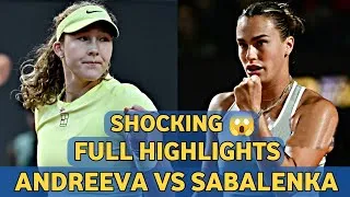 Thumbnail: Mirra Andreeva vs Aryna Sabalenka Grueling Battle Tennis Highlights - Before RG Open 2026 