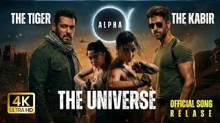 Thumbnail: THE UNIVERSE (Official Action Theme) | Tiger x Kabir x Alpha | Aggressive Phonk BGM | 4K #universe
