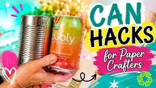 Thumbnail: 10 Ways To Use Cans In Your Junk Journals 