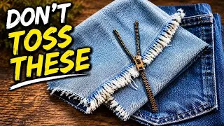 Thumbnail: Make Simple Jewelry From Your Worn Out Jeans 